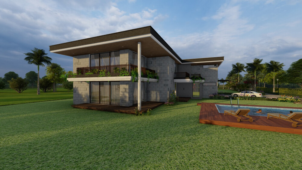Arvind Agarwal Farmhouse, NCR detail 3