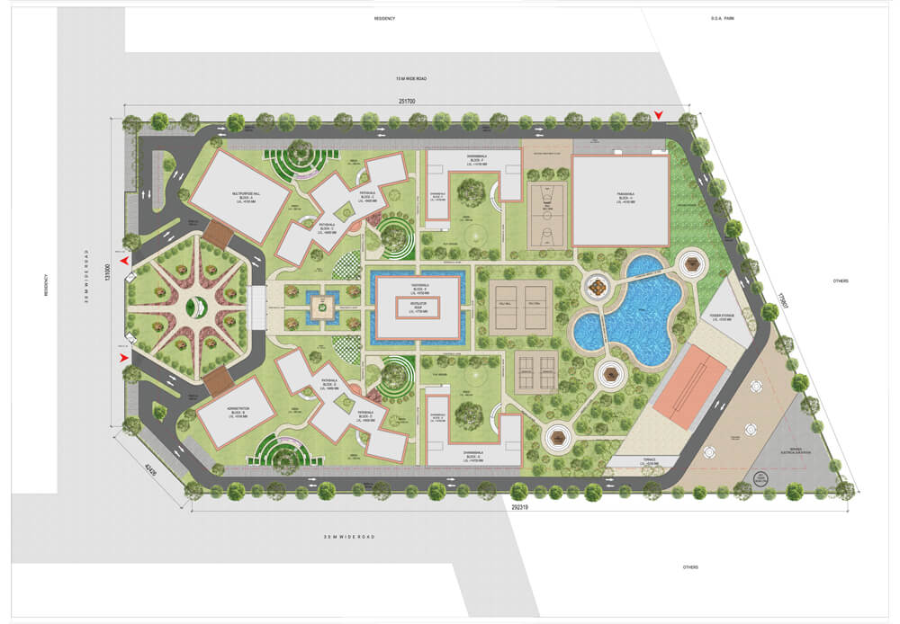 The Gurukul Campus detail 2