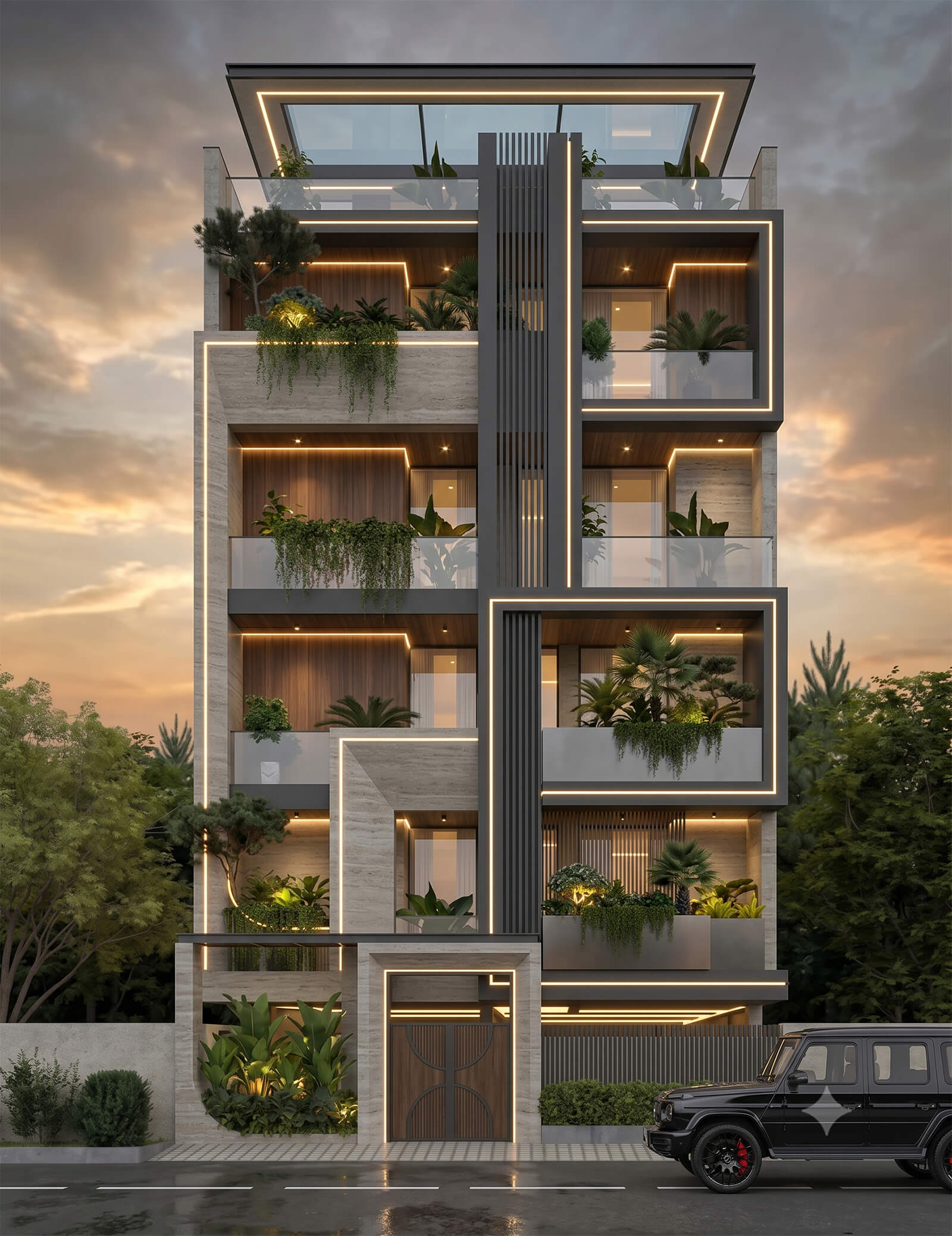 Contemporary Residence, Gurgaon