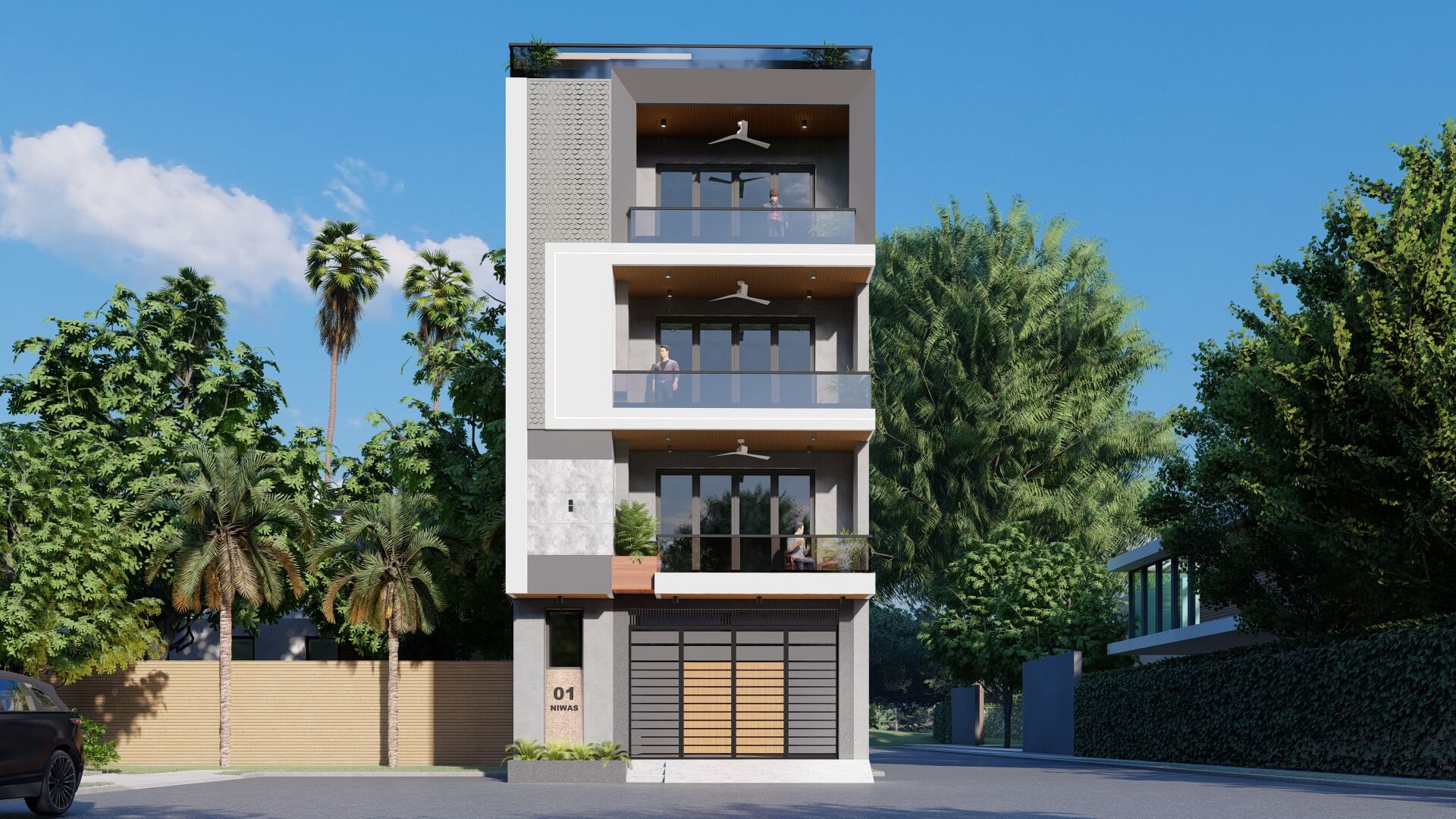 Residence at Najafgarh detail 2